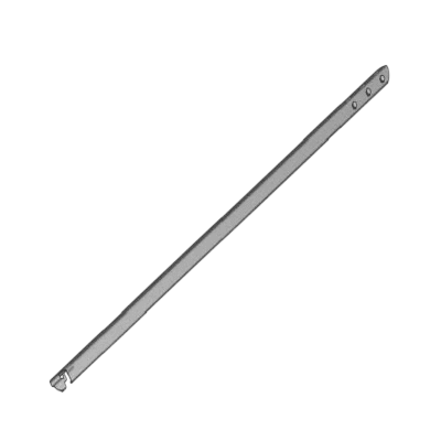 CANALETA GALVANIZADA PARA CABLE DE VIENTO